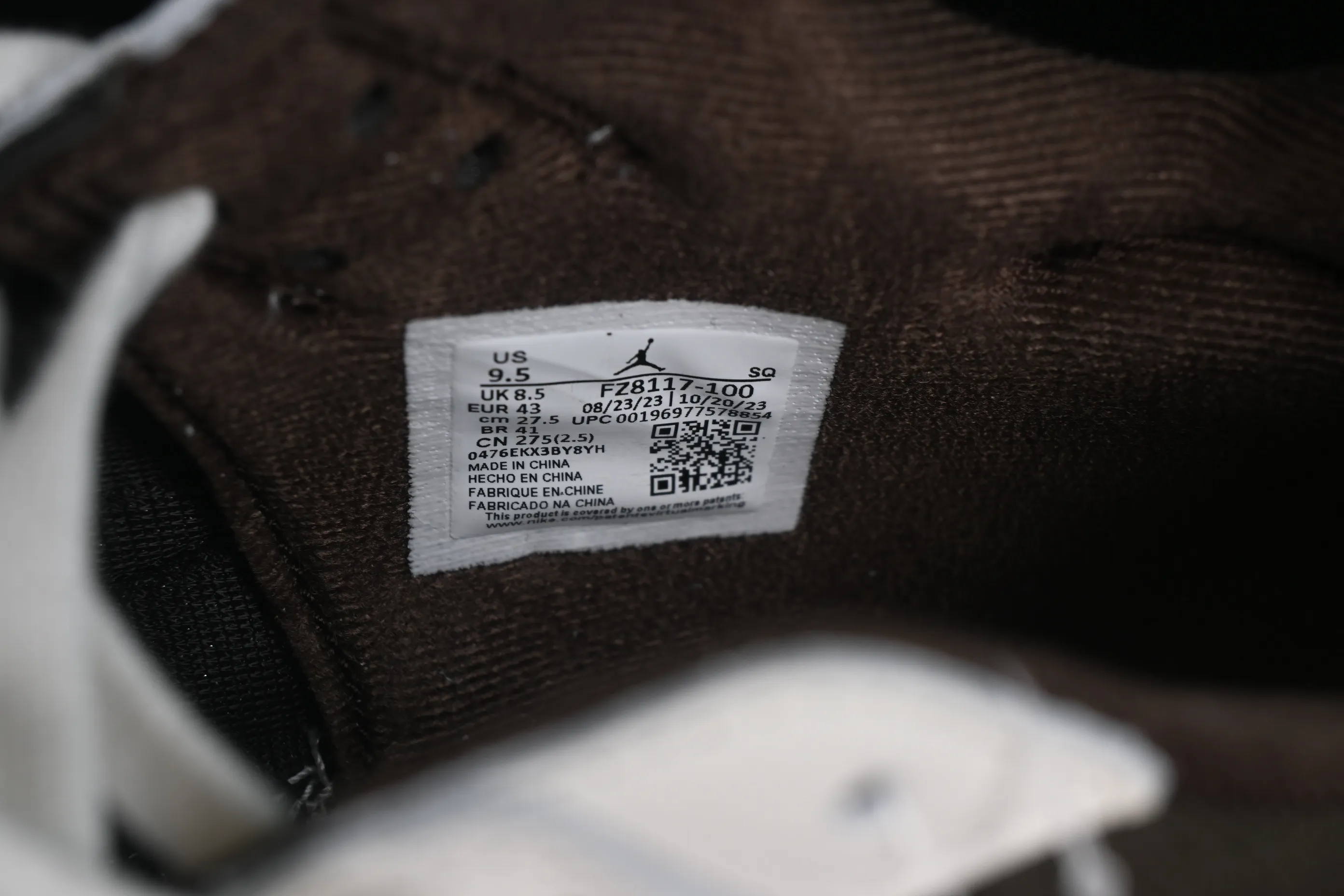 All categories Air Jordan Jordan series basketball shoes Air Jordan 1 Low LW version Travis Scott x Jordan Cut The Check AJ1 Joe 1 hook and loop fashion basketball shoes FZ8117-100